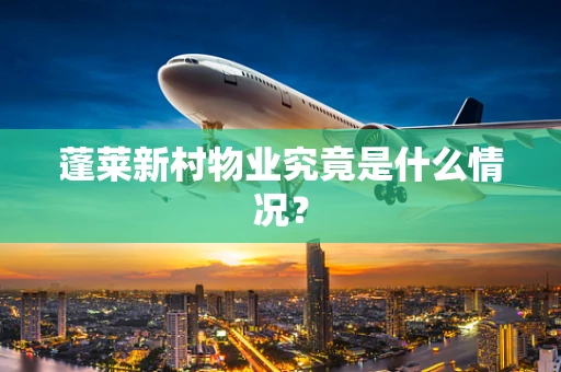 蓬莱新村物业究竟是什么情况？