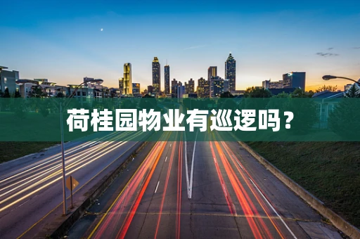 荷桂园物业有巡逻吗？