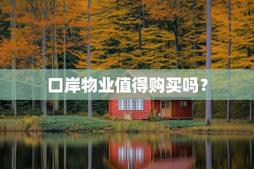 口岸物业值得购买吗？