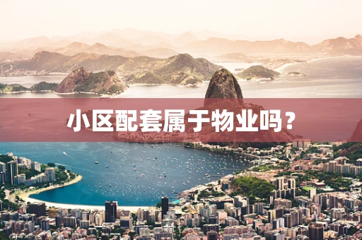 小区配套属于物业吗？