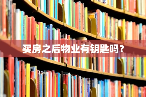买房之后物业有钥匙吗？