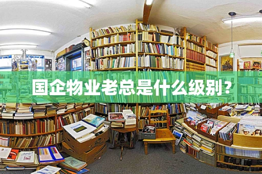 国企物业老总是什么级别？