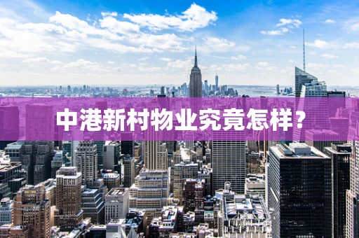 中港新村物业究竟怎样？