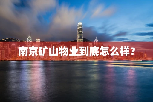 南京矿山物业到底怎么样？