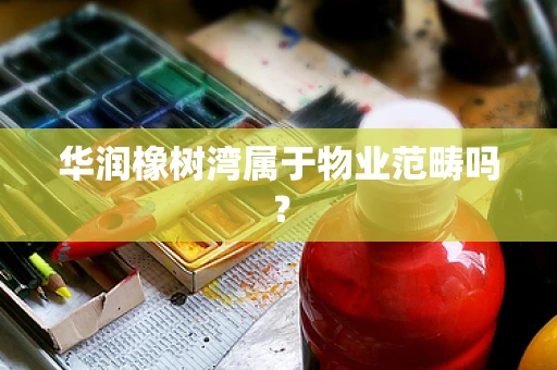华润橡树湾属于物业范畴吗？