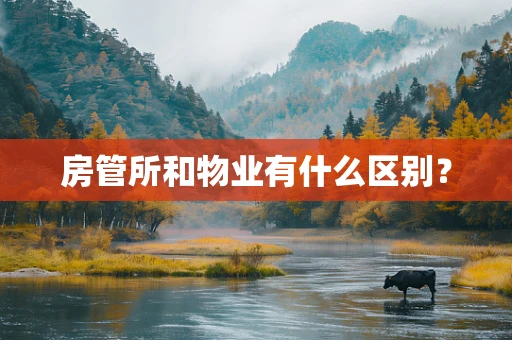 房管所和物业有什么区别？