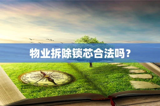 物业拆除锁芯合法吗？