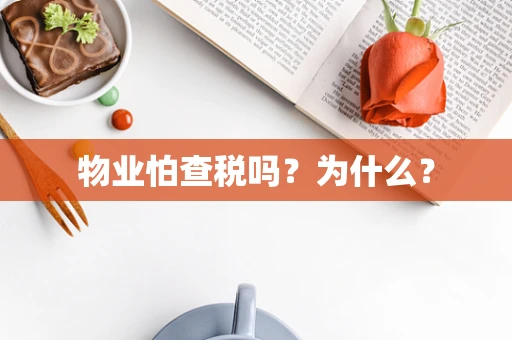 物业怕查税吗？为什么？
