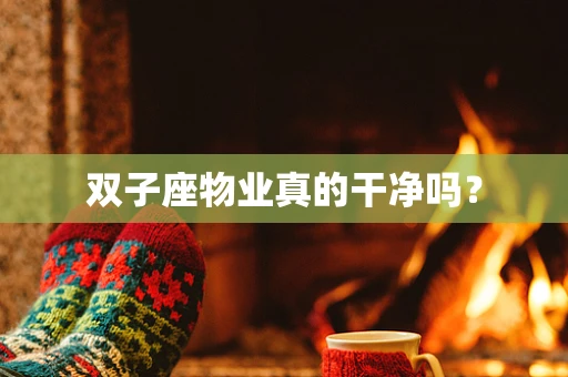 双子座物业真的干净吗？
