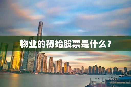 物业的初始股票是什么？