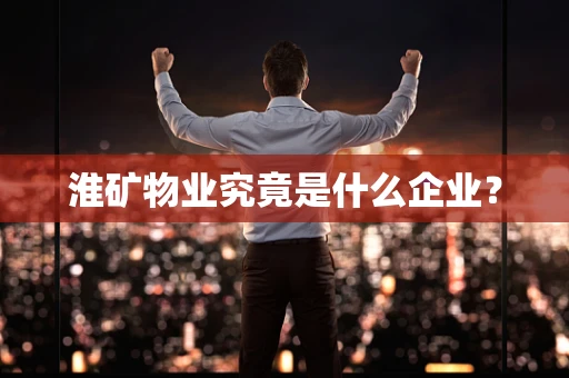 淮矿物业究竟是什么企业？