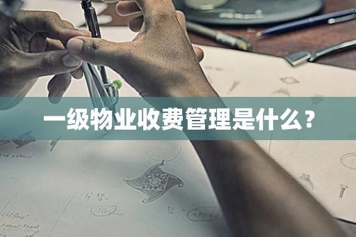 一级物业收费管理是什么？