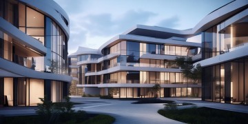 高端小区没物业现实吗？