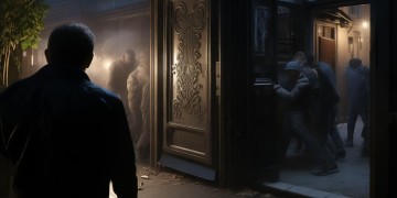 物业砸门，该以什么理由报警？