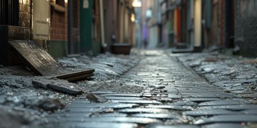 物业打扫车牌算违法吗？