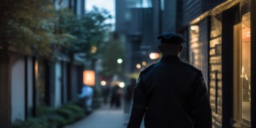 物业保安乱搭讪算违法吗？