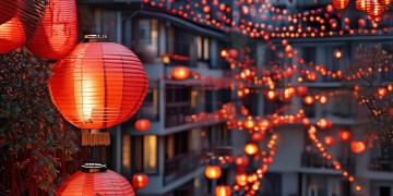 小区物业买灯笼合法吗？
