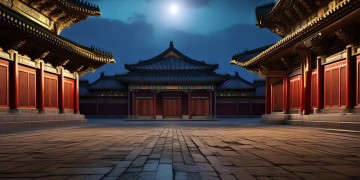 故宫晚上会进行物业管理吗？